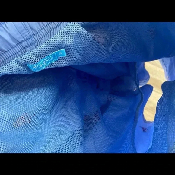 J. McLaughlin Mens Lighthouse Print Blue Swim Shorts - Picture 5 of 5